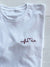 heart embroidery on t shirt women white t shirt with embroidery on demand