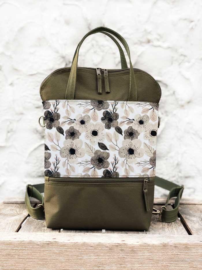Aldo Cottagecore! Wildflower Floral Backpack Purse w/ Gold tone  Chain Straps Amazon.com: MultiSac Women main image 3